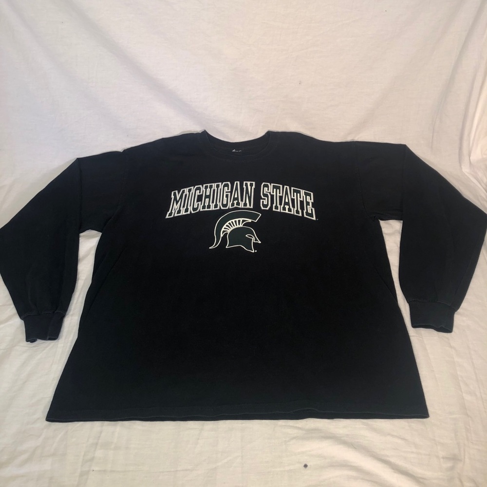 Michigan State Spartans Graphjc LS Shirt Size XXL - Picture 1 of 3